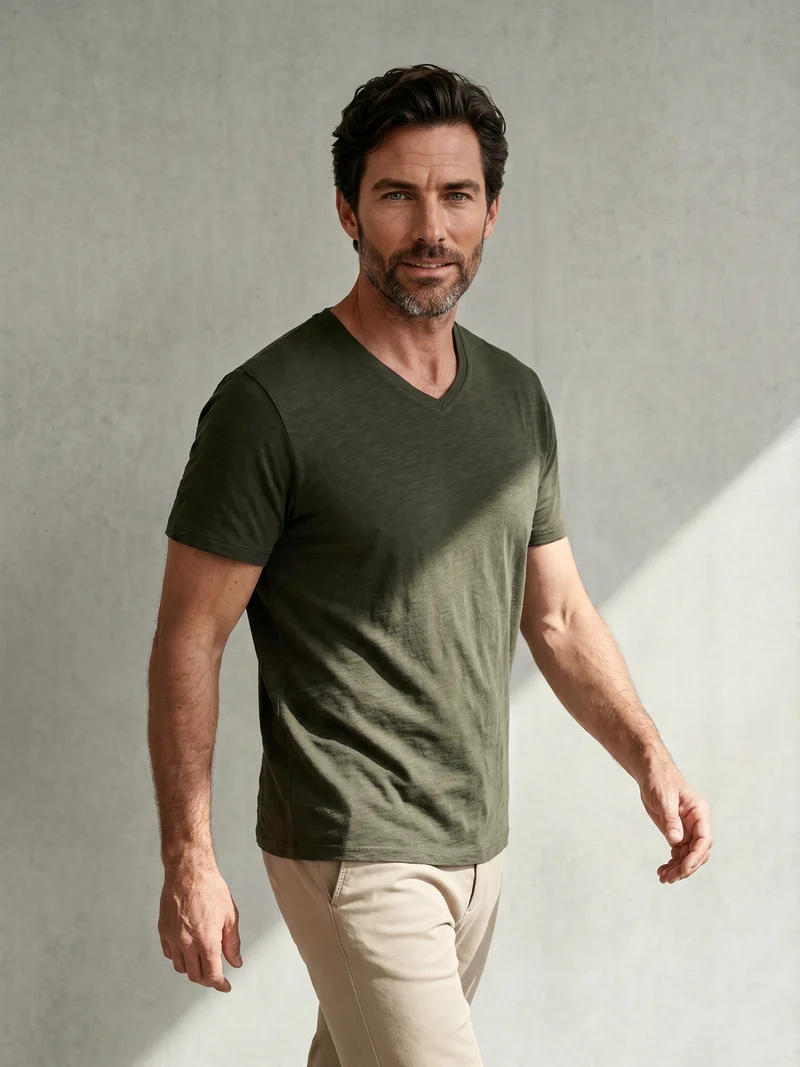 PERFORMANCE MERINO V-NECK