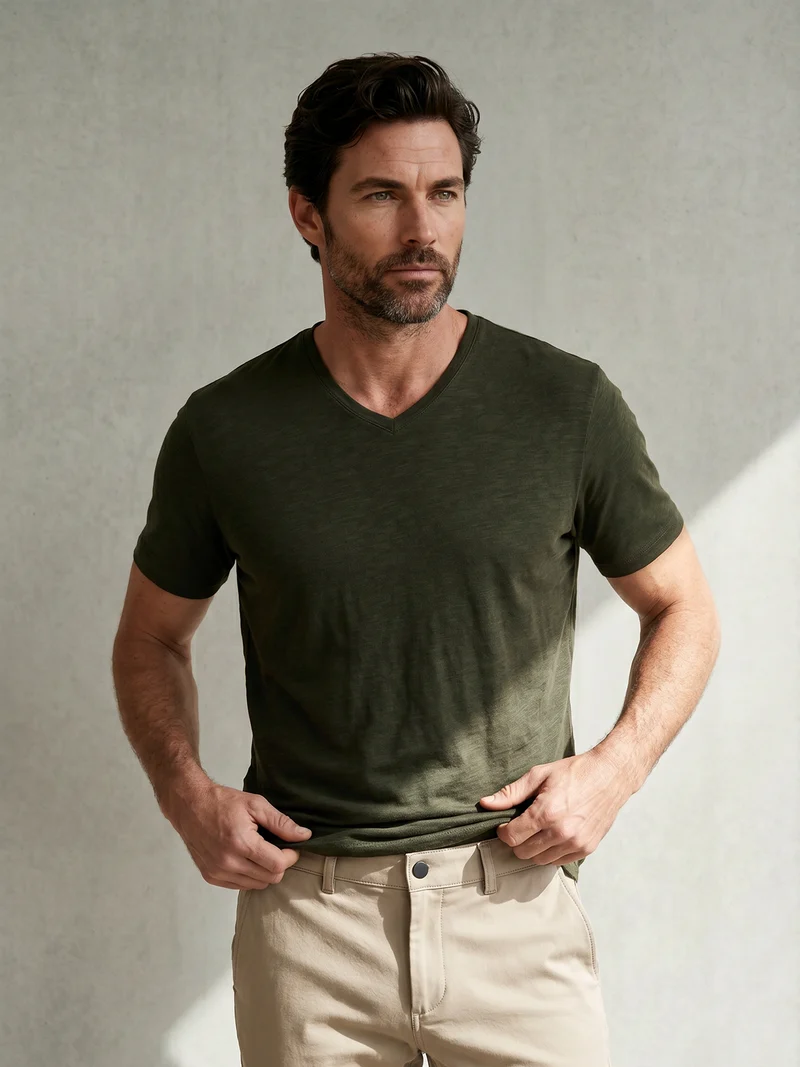 PERFORMANCE MERINO V-NECK