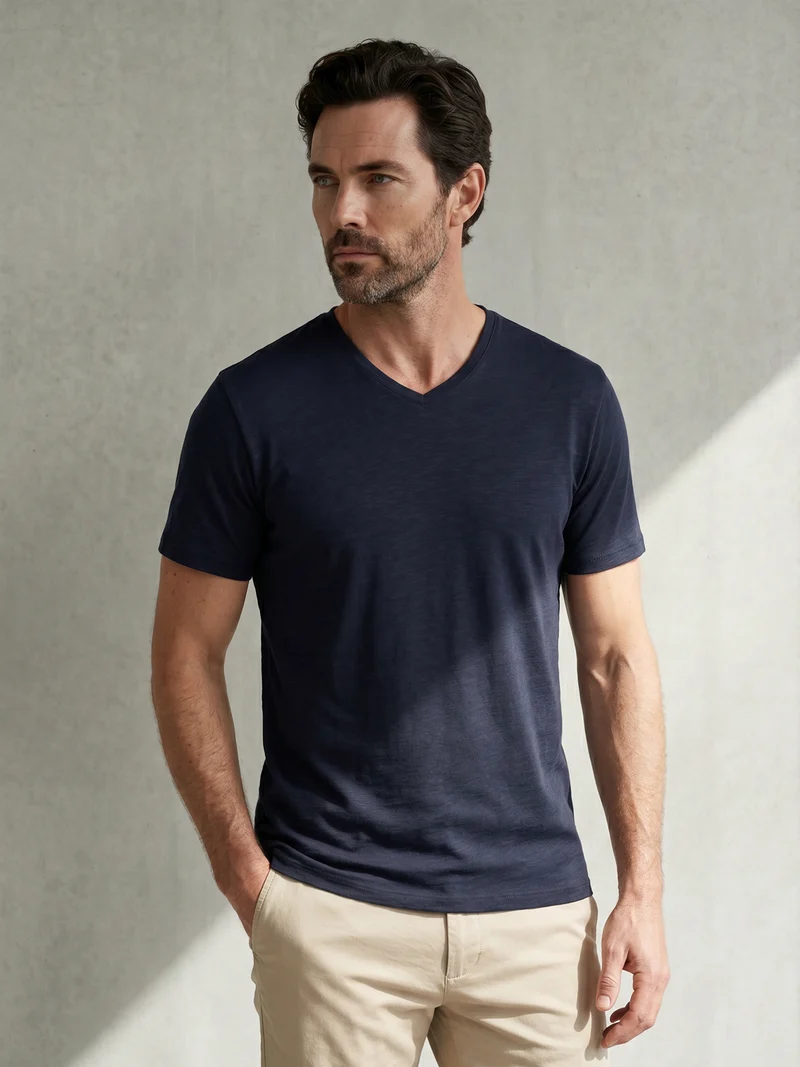 PERFORMANCE MERINO V-NECK