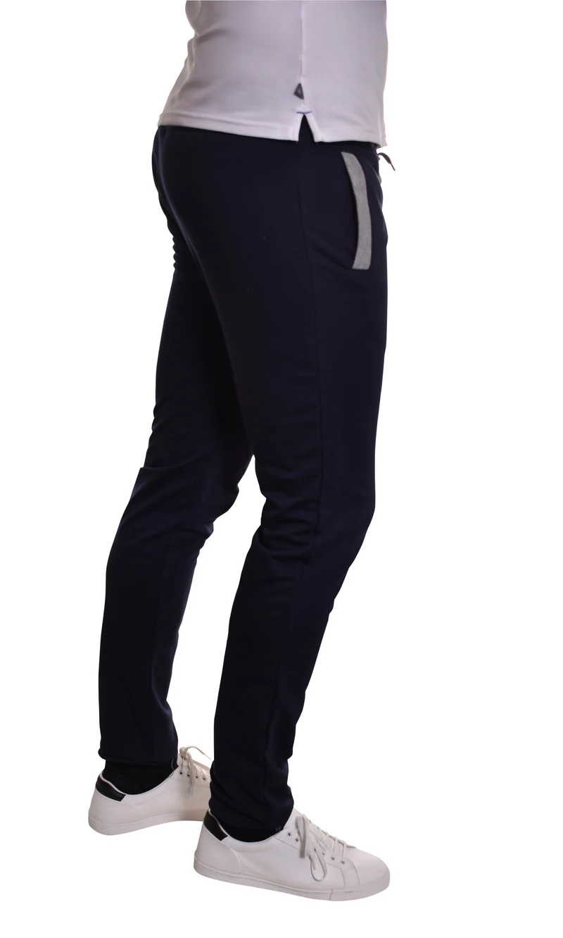 Jogging noir homme grand grande longueur – Entrejambe 105 cm