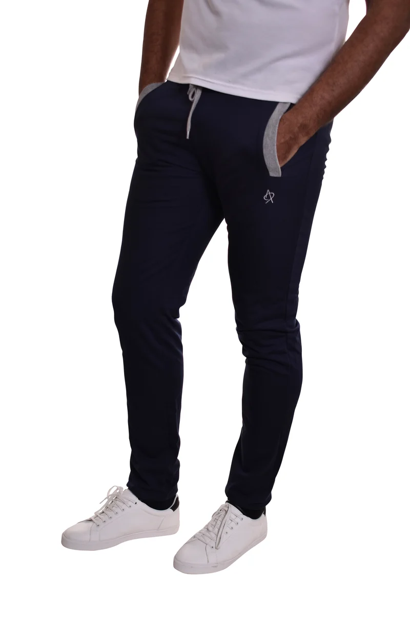 Jogging noir homme grand grande longueur – Entrejambe 105 cm