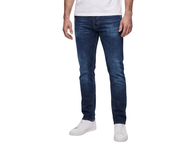 Jean homme grand effet usé – Entrejambe 105 cm | Steven Fusion
