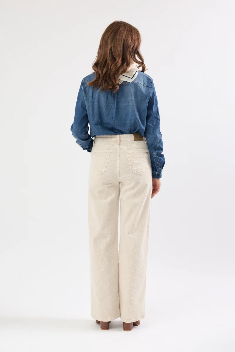 Pantalon Océane en Velours Côtelé