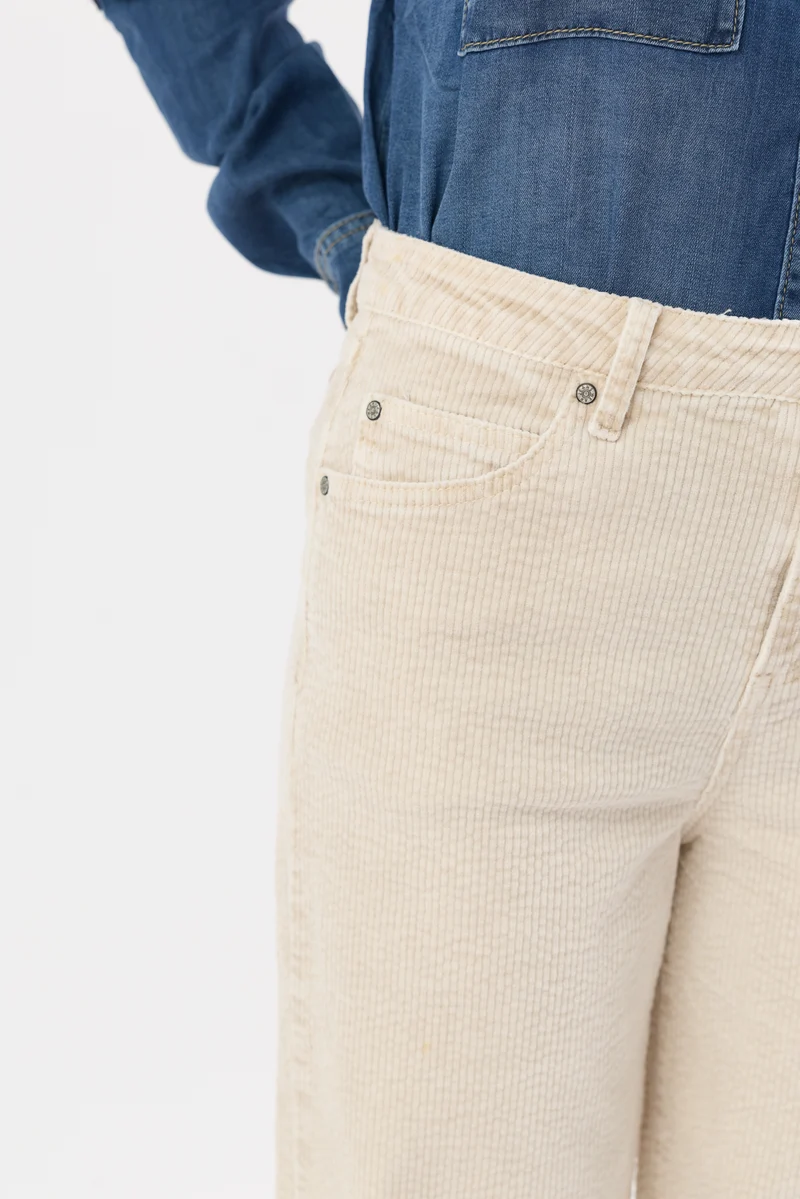Pantalon Océane en Velours Côtelé