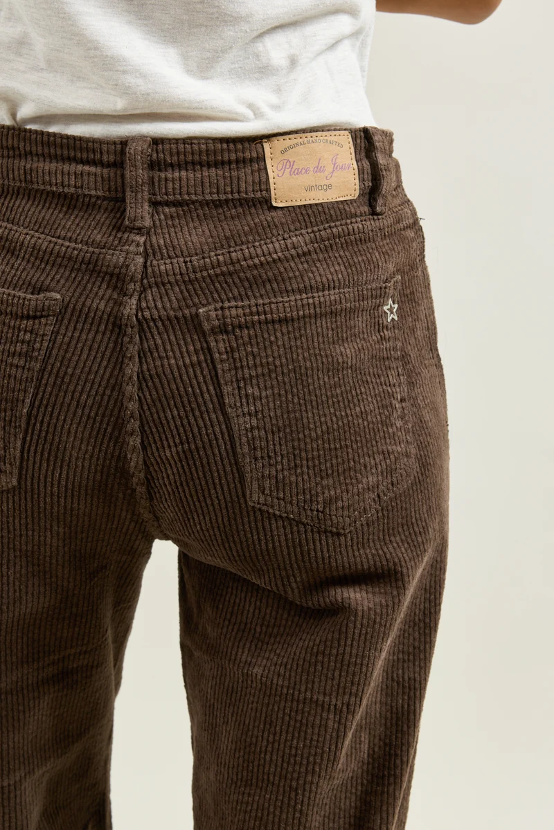 Pantalon Océane en Velours Côtelé
