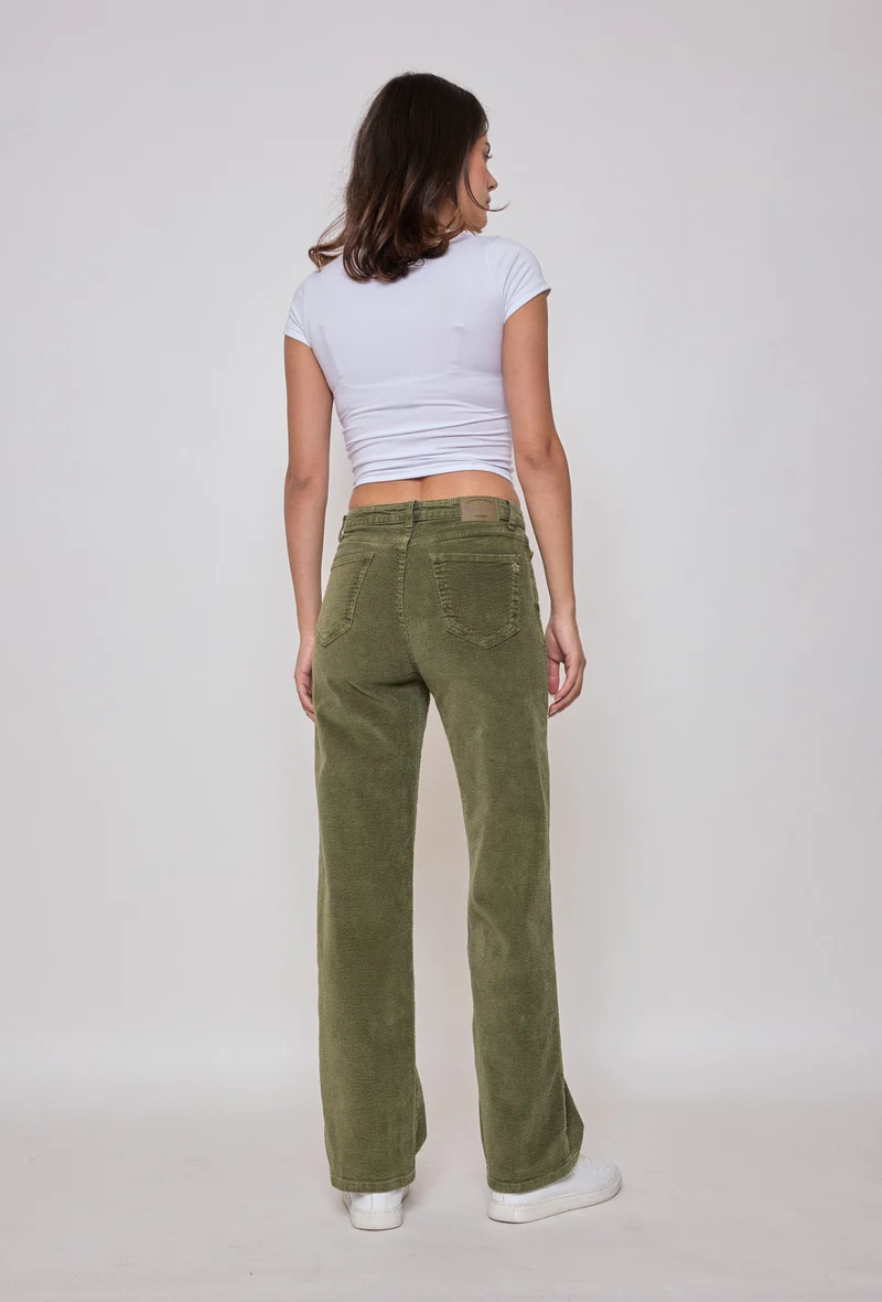 Pantalon Océane en Velours Côtelé