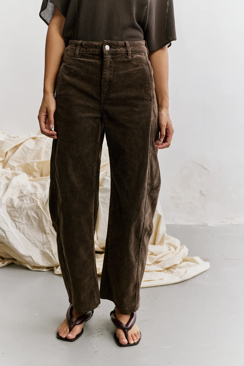 Pantalon Ballon Velours Côtelé