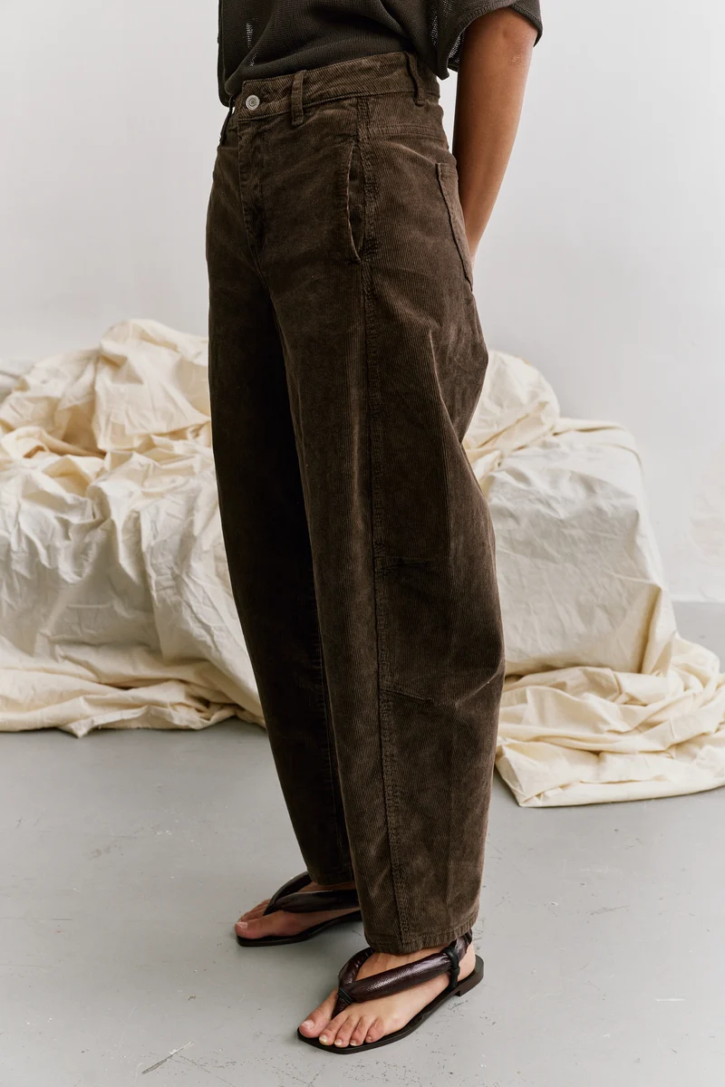 Pantalon Ballon Velours Côtelé