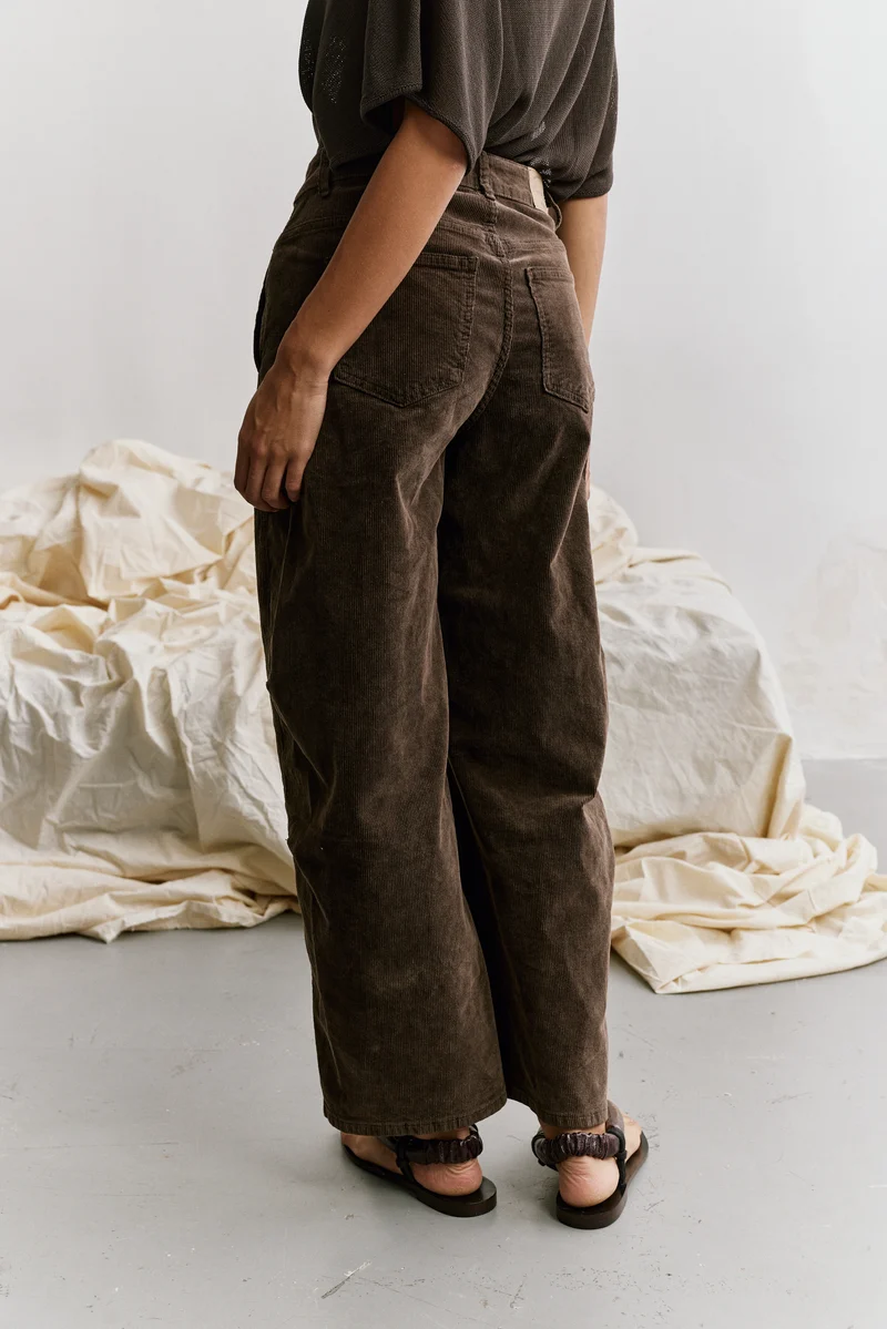 Pantalon Ballon Velours Côtelé