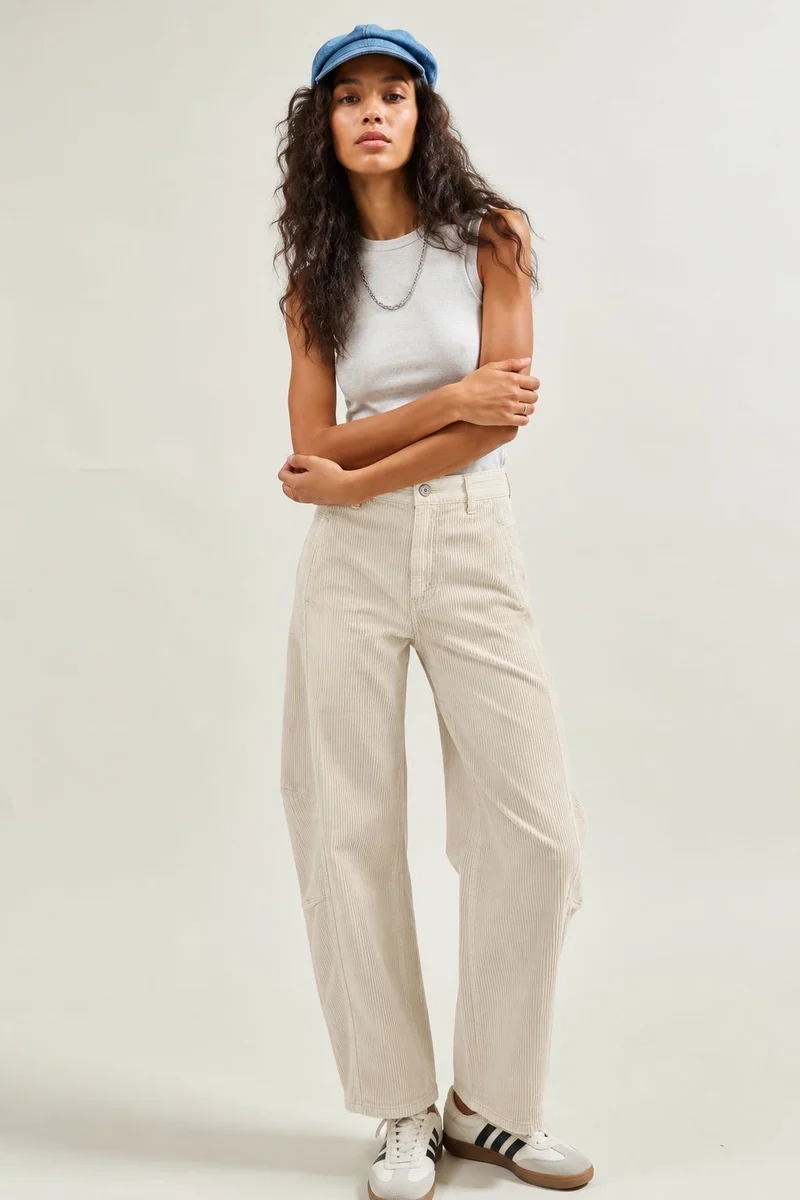 Pantalon Ballon Velours Côtelé