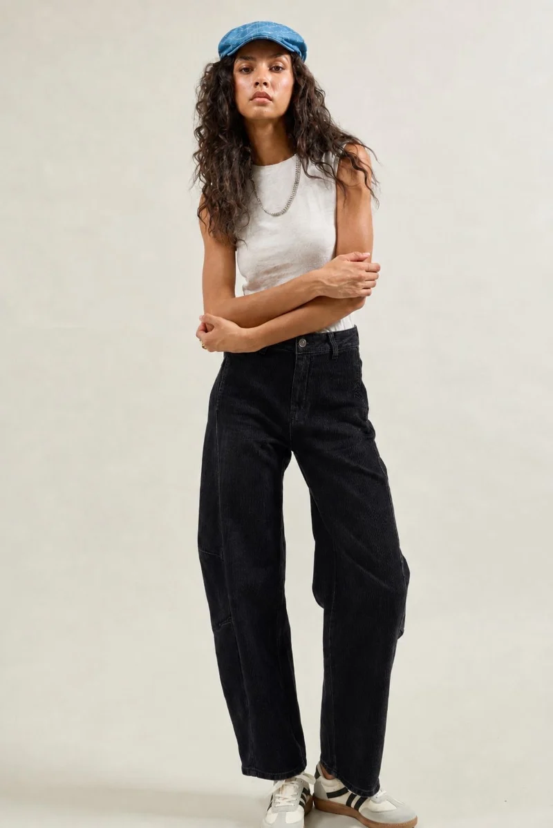 Pantalon Ballon Velours Côtelé