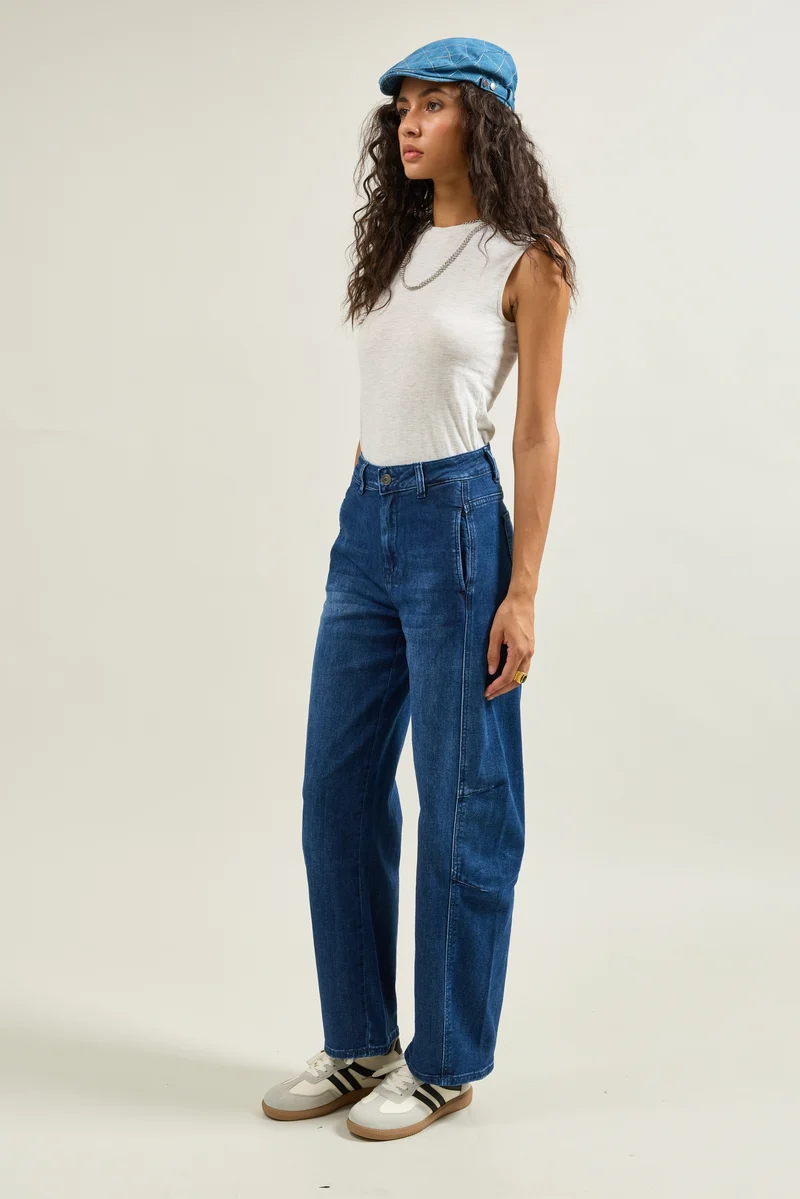 Jean Ballon Taille Haute