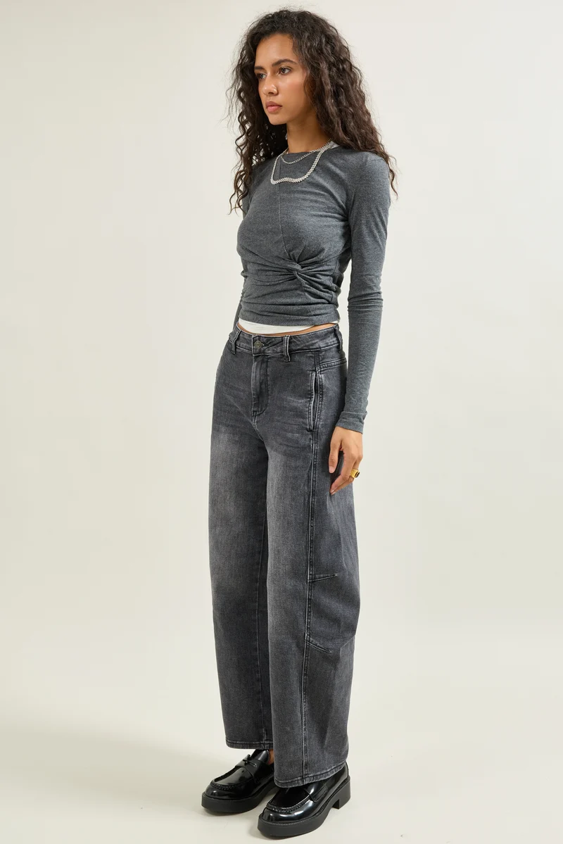 Jean Ballon Taille Haute