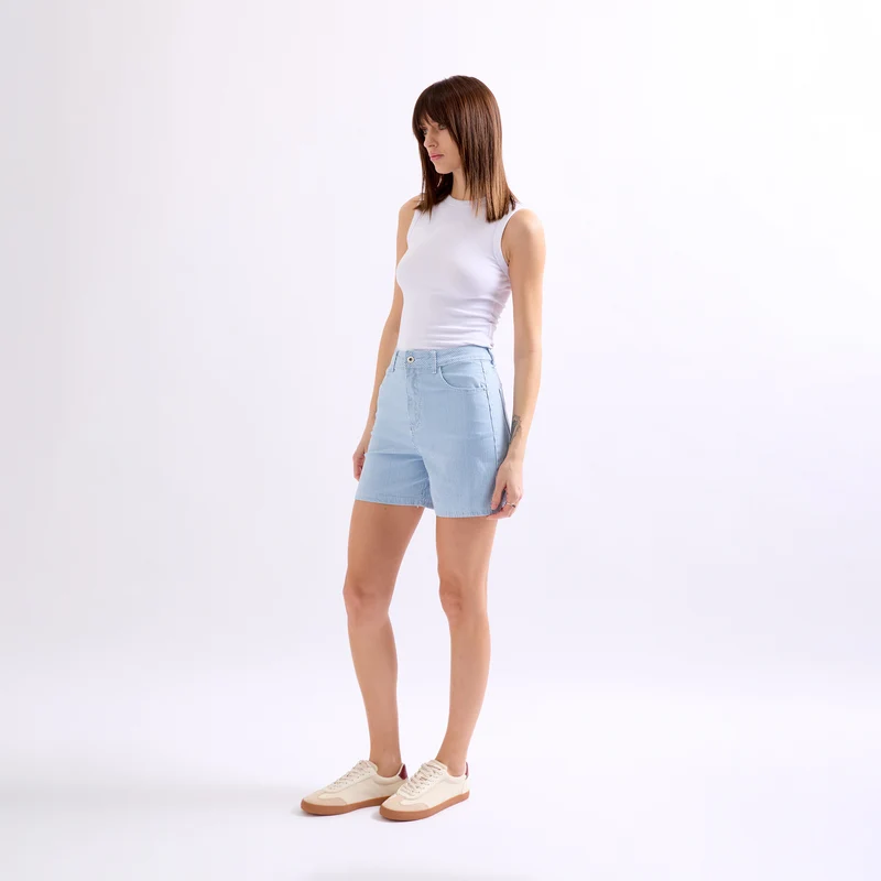 Short rayé