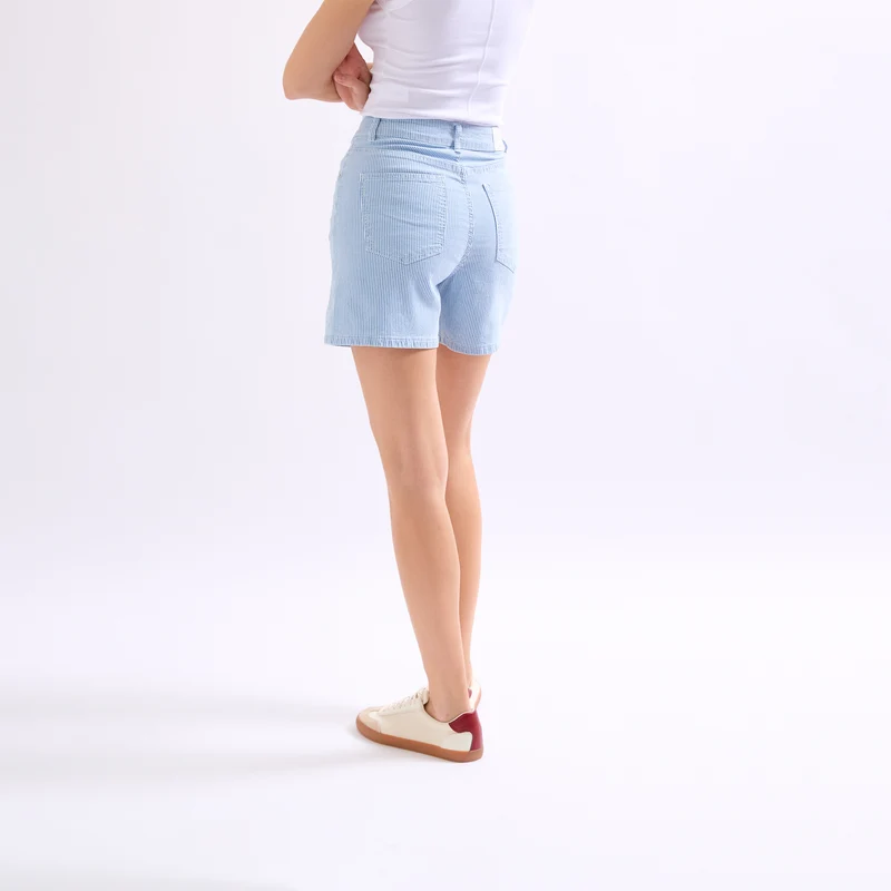 Short rayé
