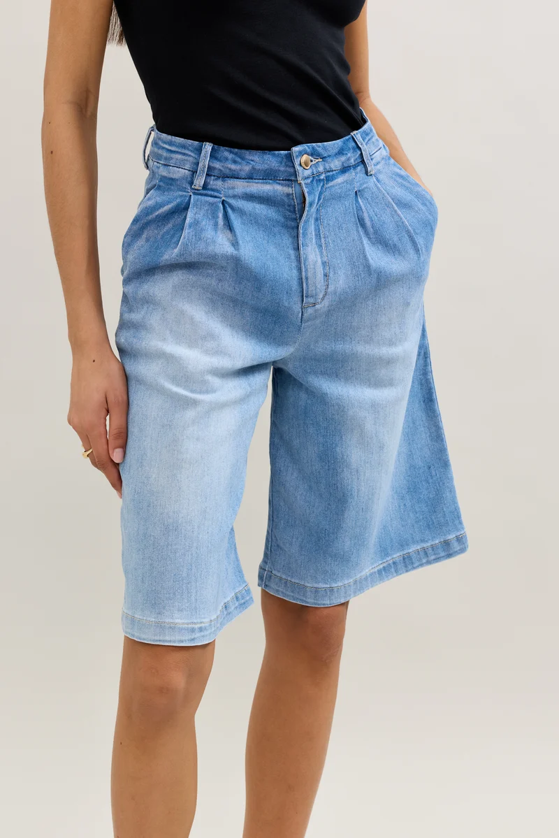 Bermuda Chino à Pinces