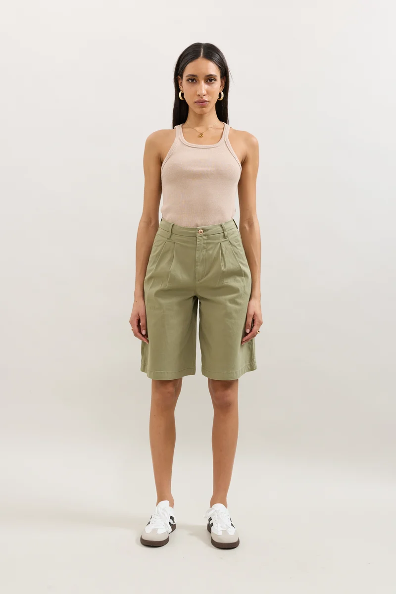 Bermuda Chino à Pinces