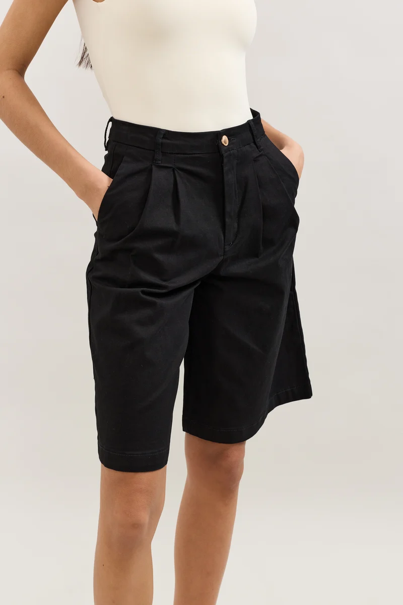 Bermuda Chino à Pinces
