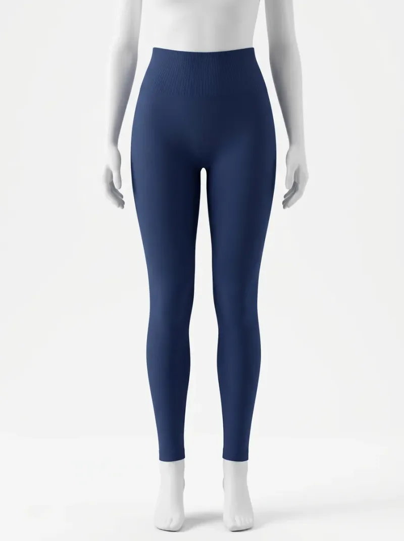 Legging fitness nylon spandex sculptant sport femme