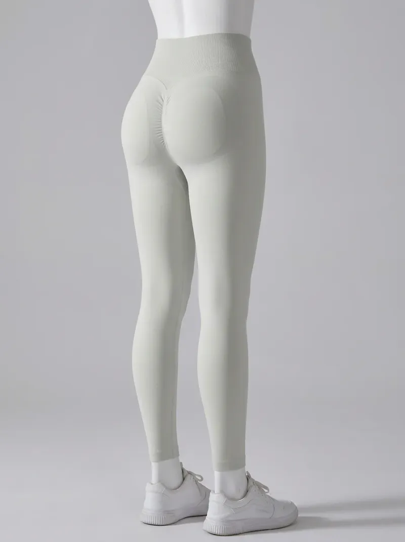 Legging fitness nylon spandex sculptant sport femme