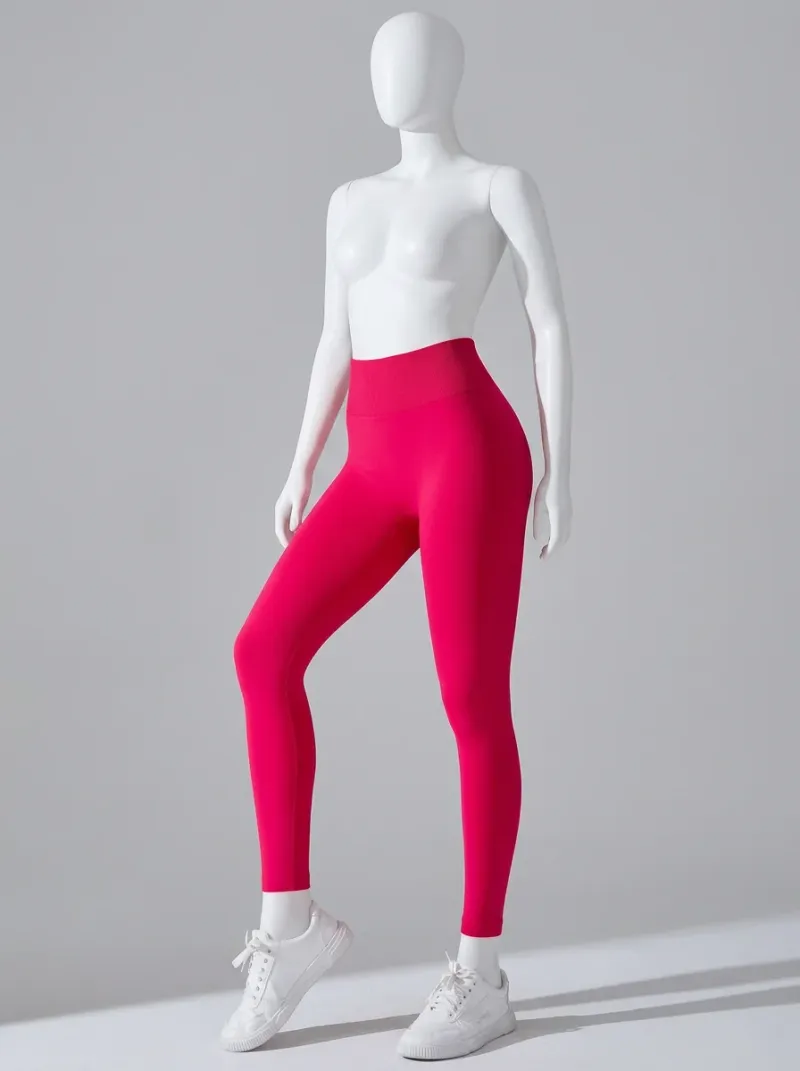 Legging fitness nylon spandex sculptant sport femme