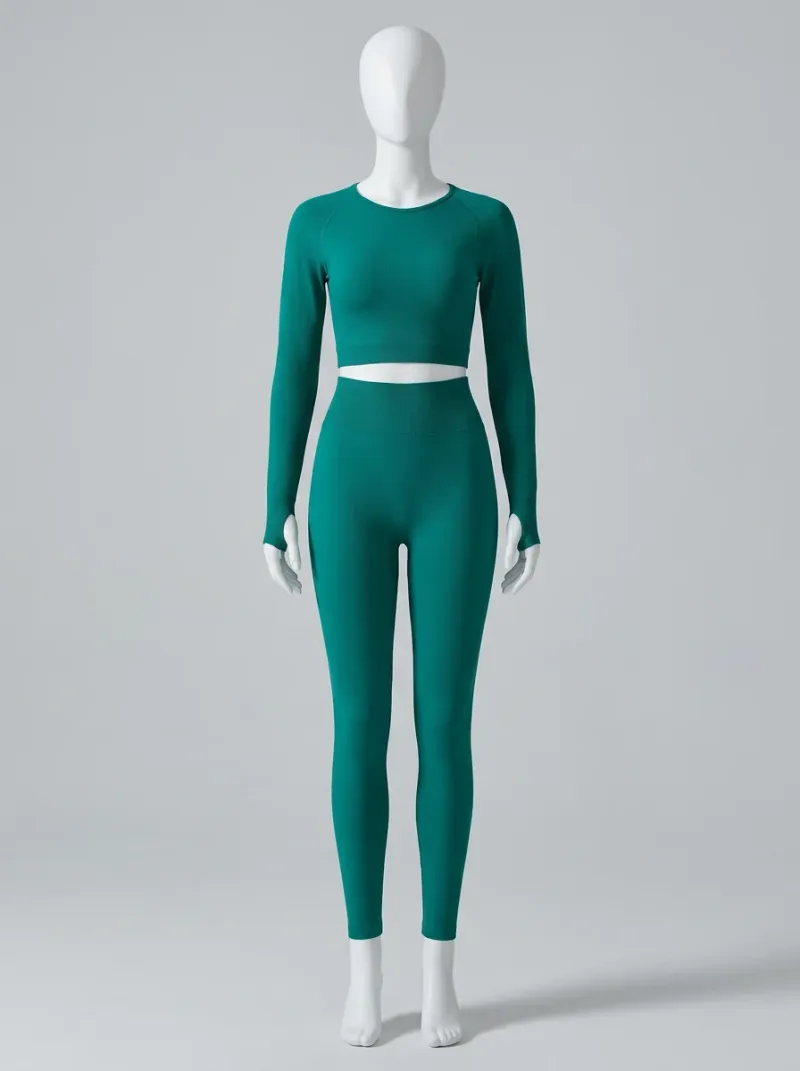 Legging fitness nylon spandex sculptant sport femme