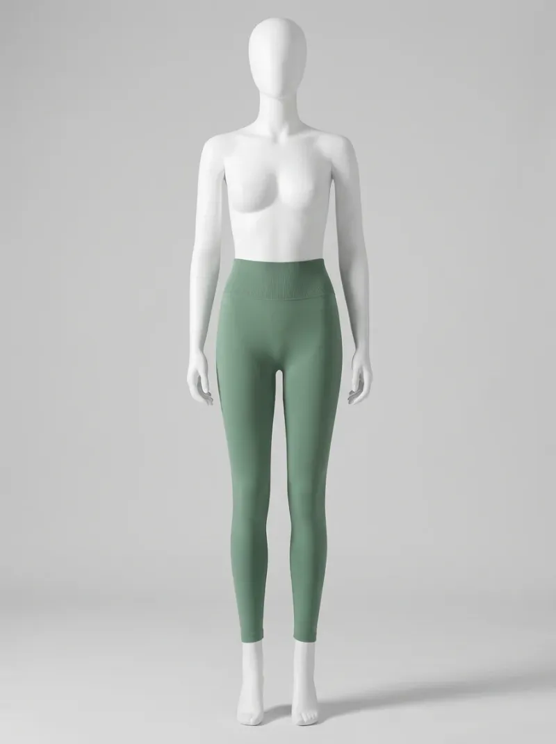 Legging fitness nylon spandex sculptant sport femme