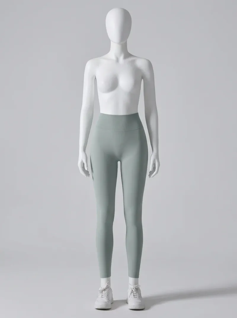 Legging fitness nylon spandex sculptant sport femme