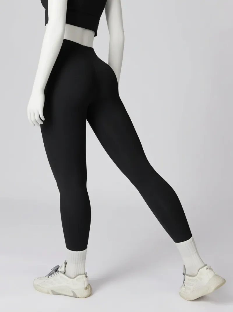 Legging fitness compression nylon spandex yoga femme