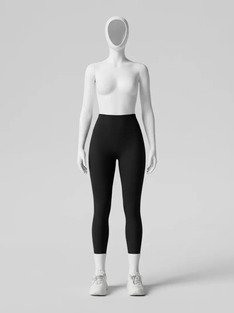Legging fitness compression nylon spandex yoga femme