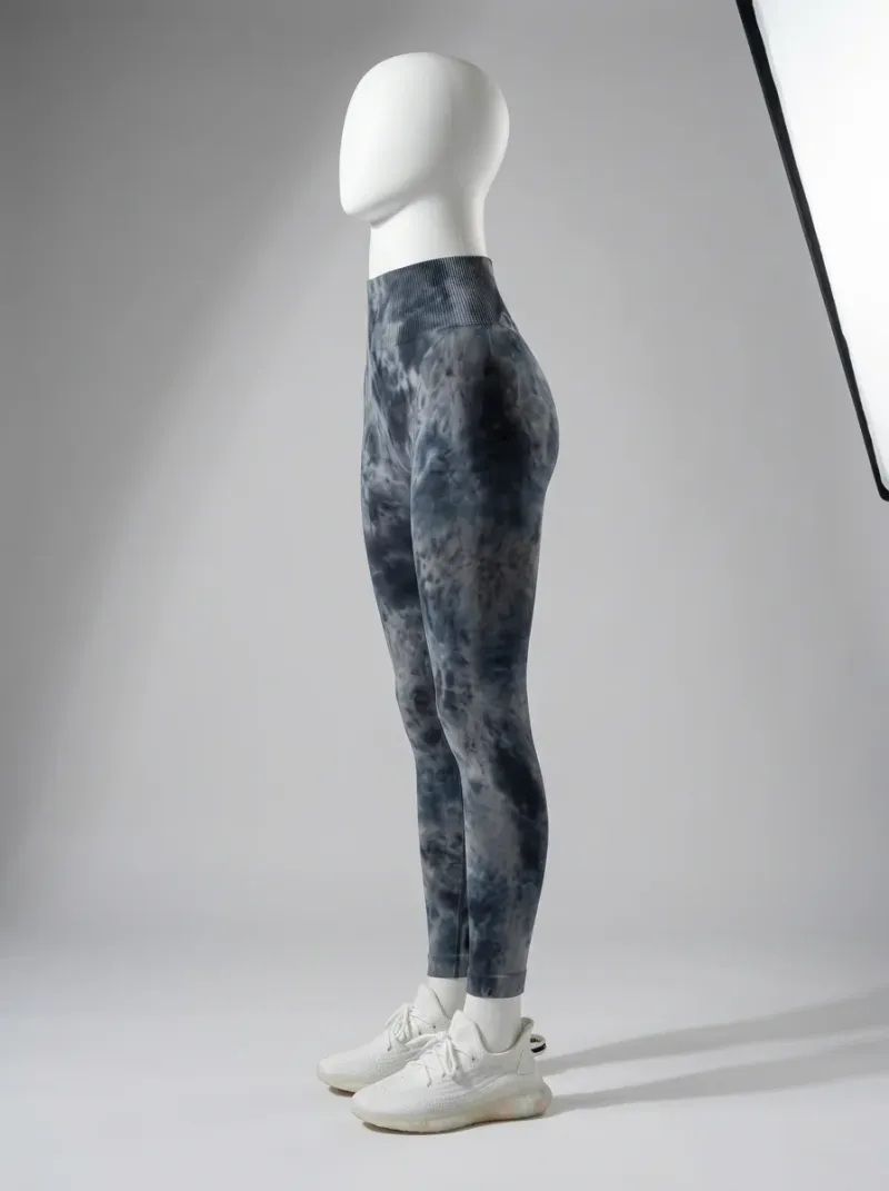 Legging fitness amincissant nylon sport haute compression
