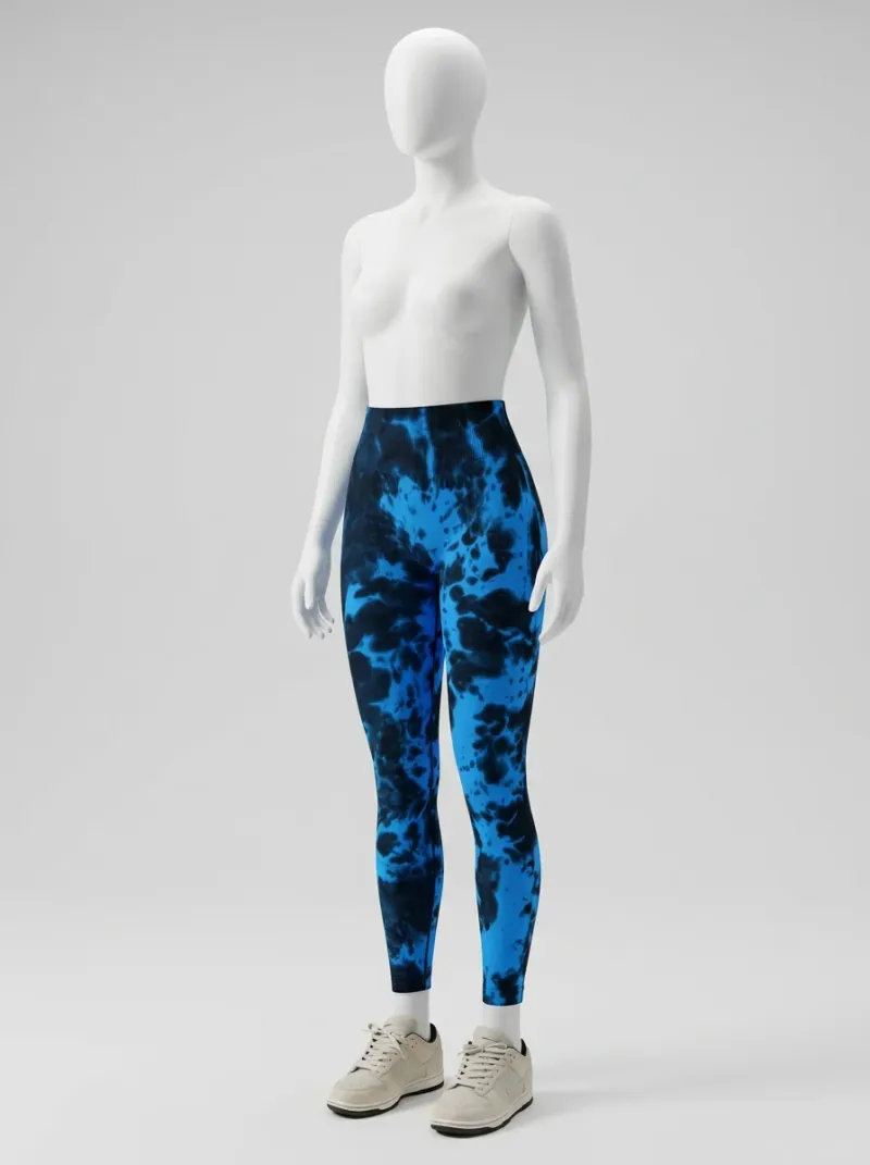 Legging fitness galbant spandex imprimé original femme