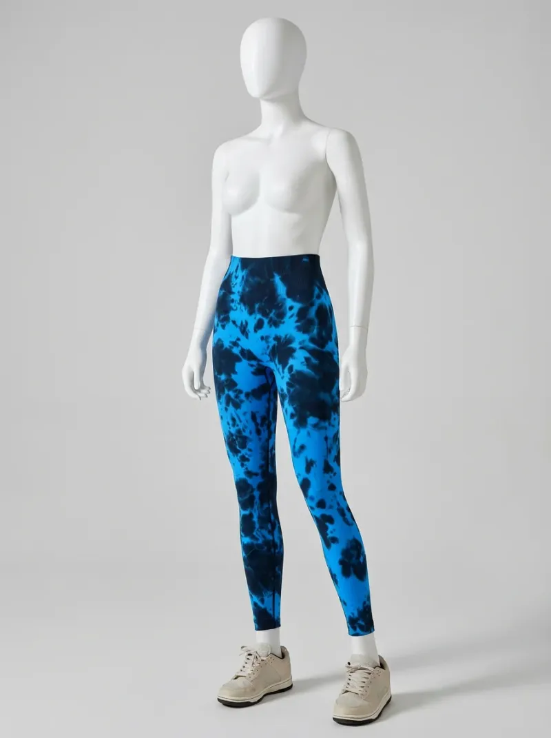 Legging fitness galbant spandex imprimé original femme
