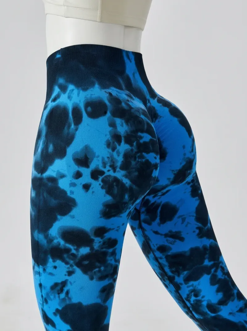 Legging fitness galbant spandex imprimé original femme