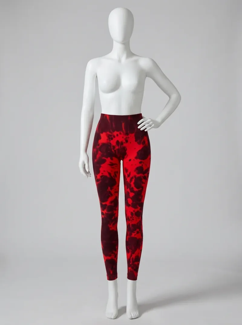 Legging fitness galbant spandex imprimé original femme