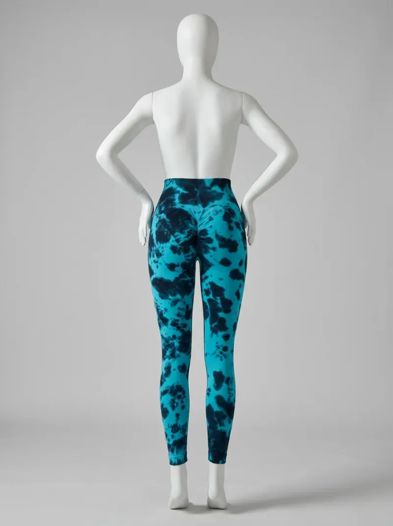 Legging fitness galbant spandex imprimé original femme