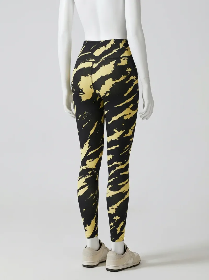 Legging fitness push up taille haute nylon sport