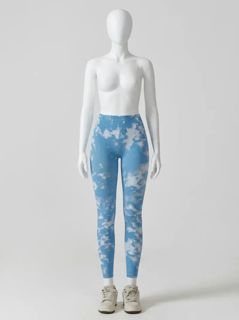 Legging fitness push up taille haute nylon sport