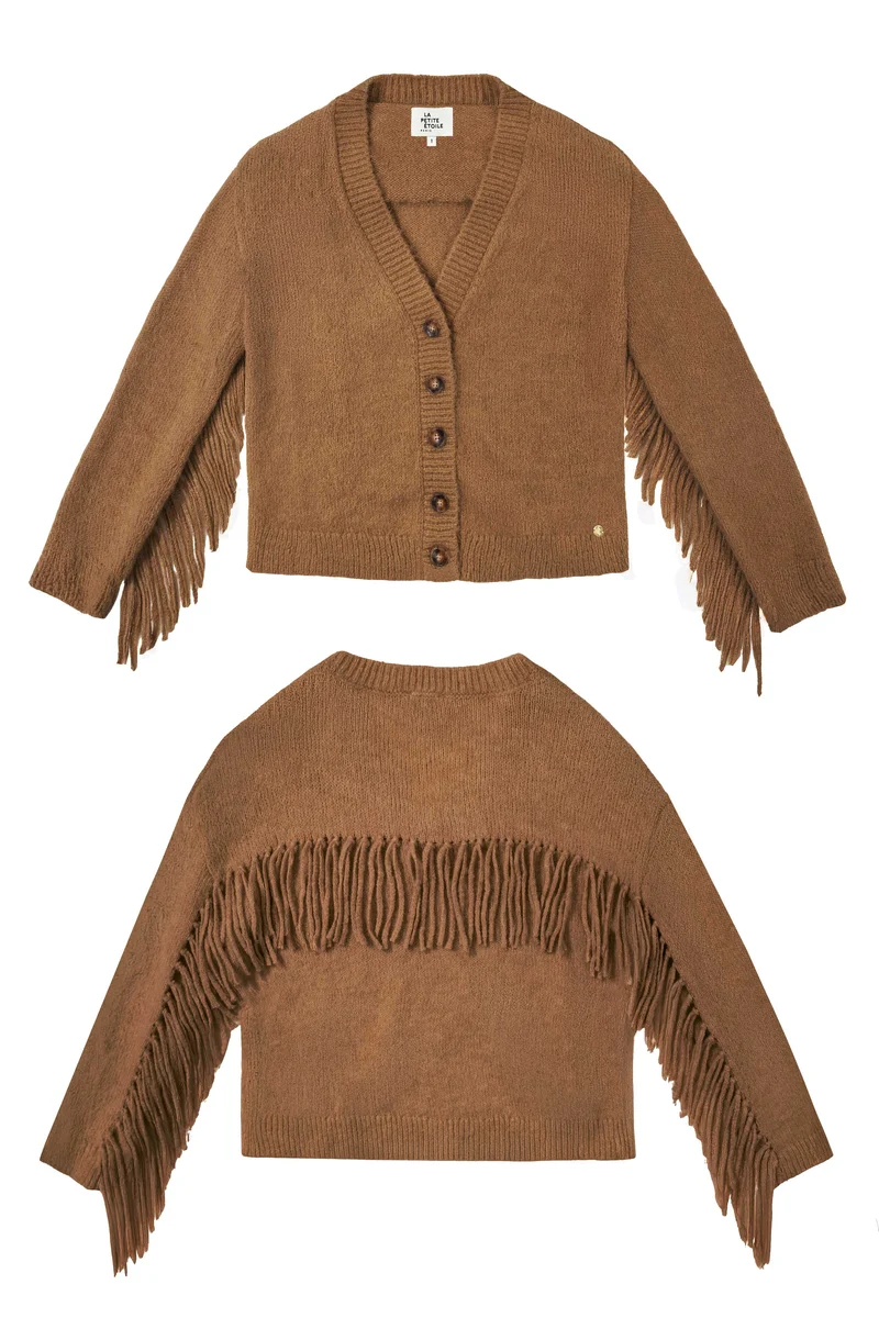 Mery - Gilet à franges