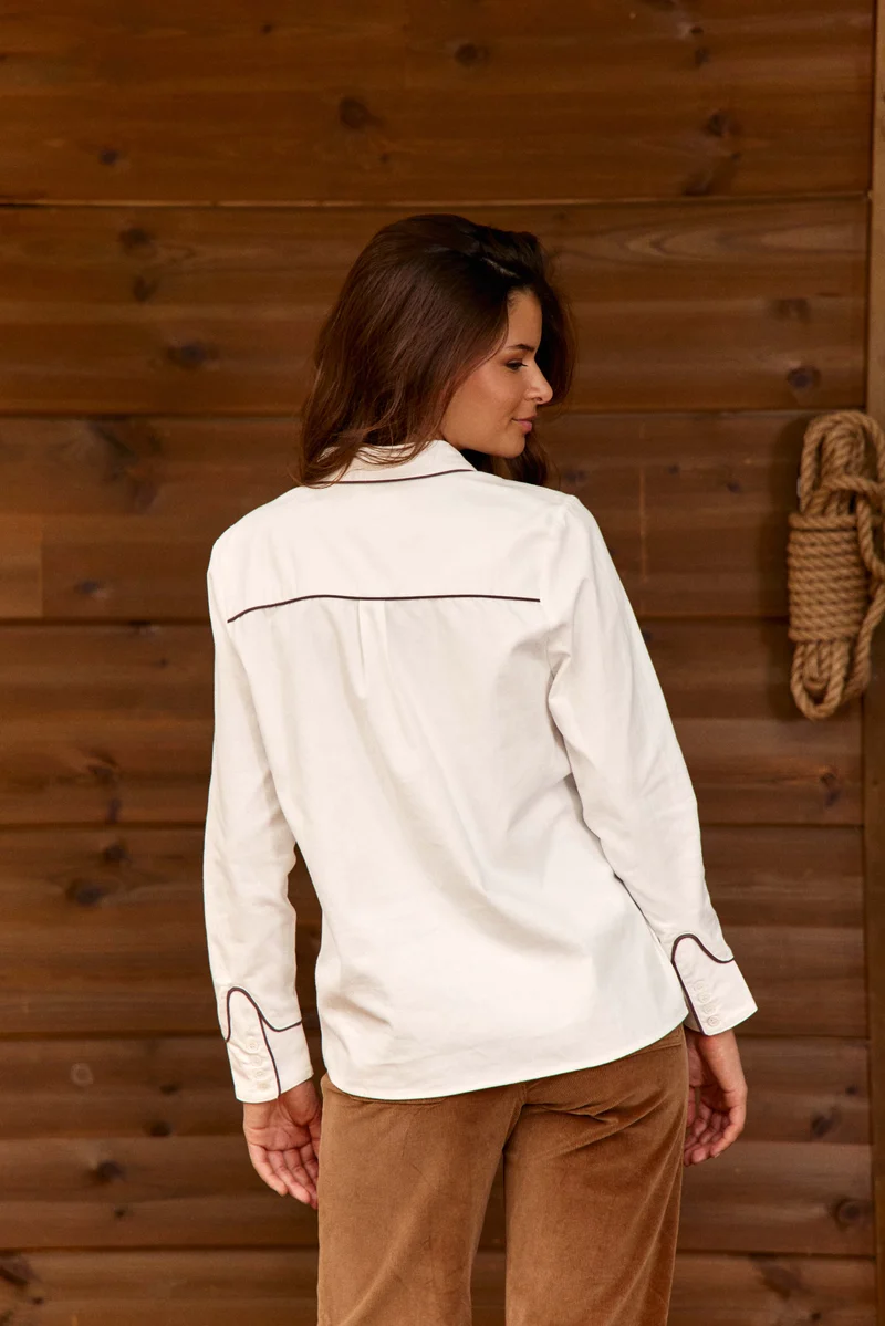 Clemt - Chemise brodée
