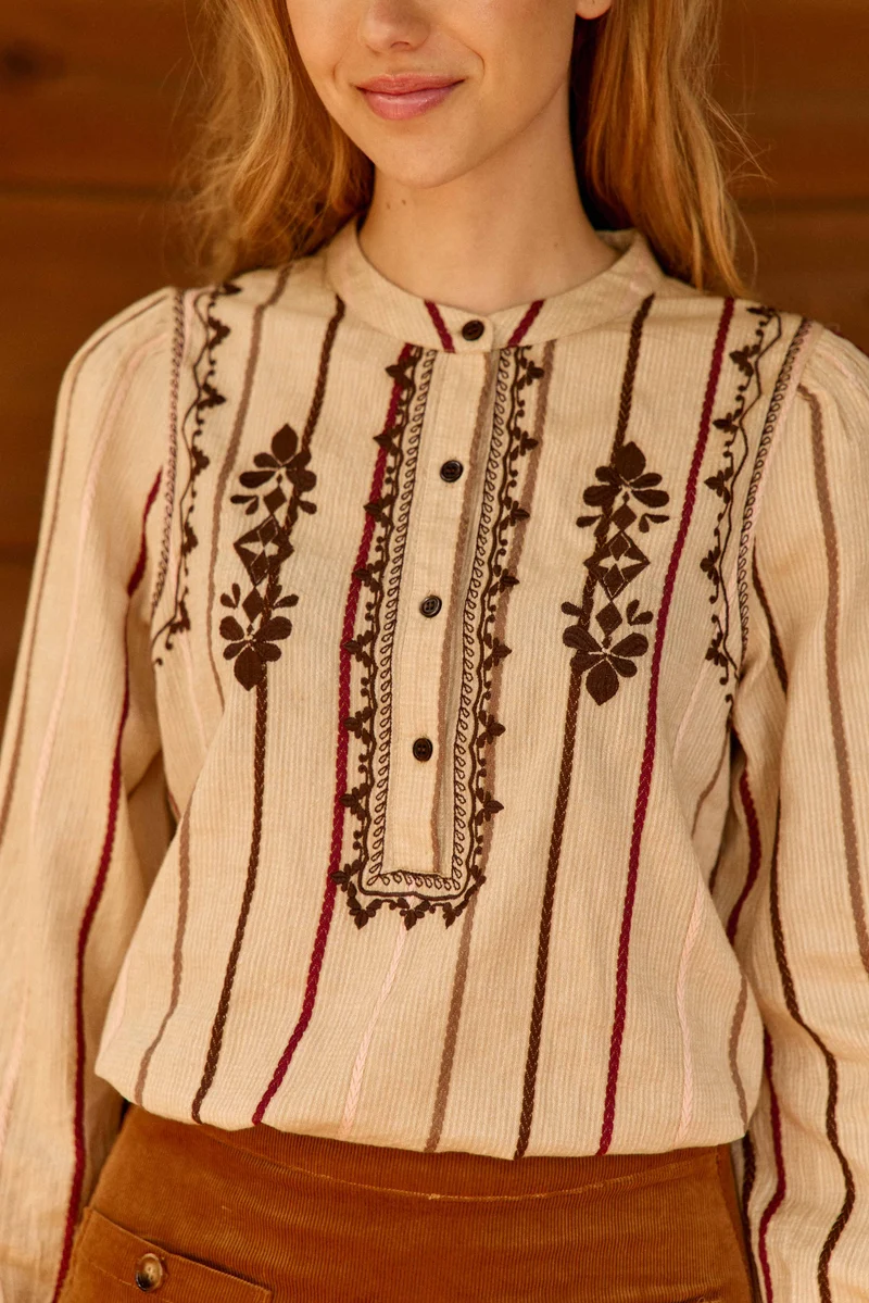 Briar - Blouse à rayures