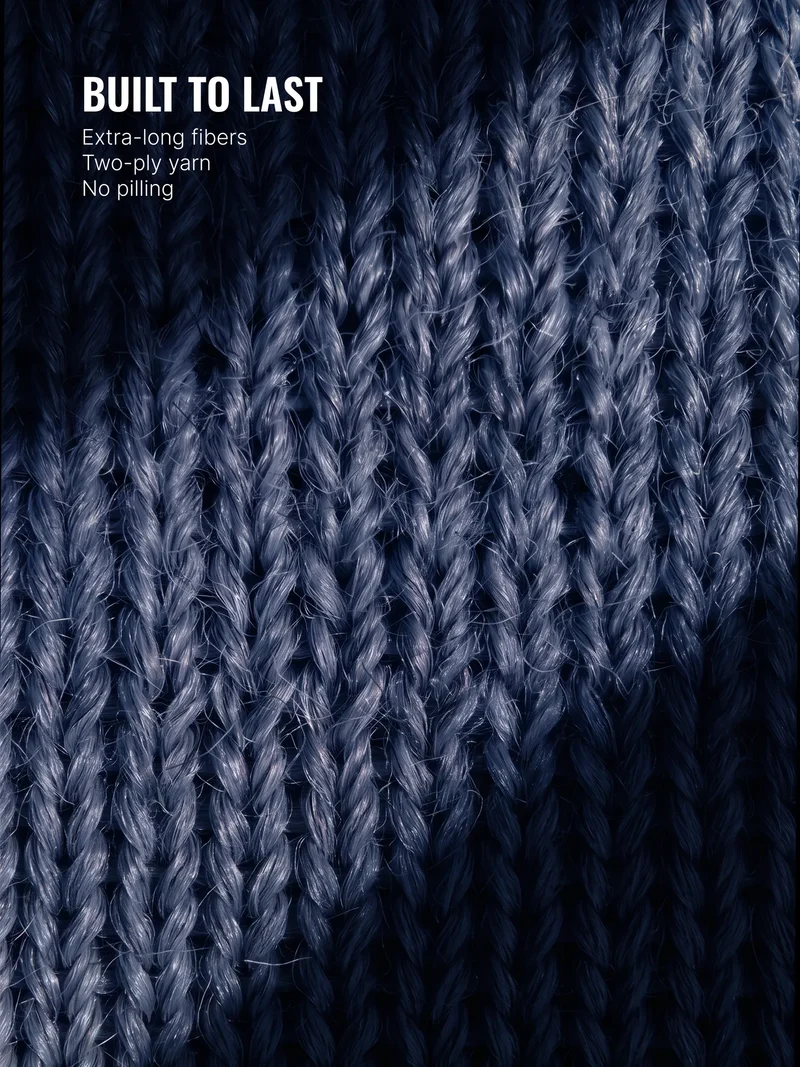 MILANO MERINO ZIP PULLOVER