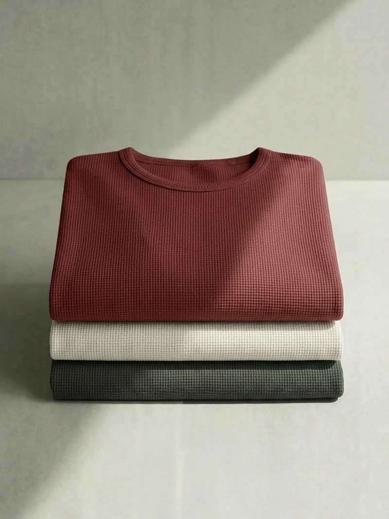 WAFFLE MERINO T-SHIRT