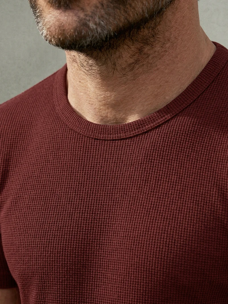 WAFFLE MERINO T-SHIRT