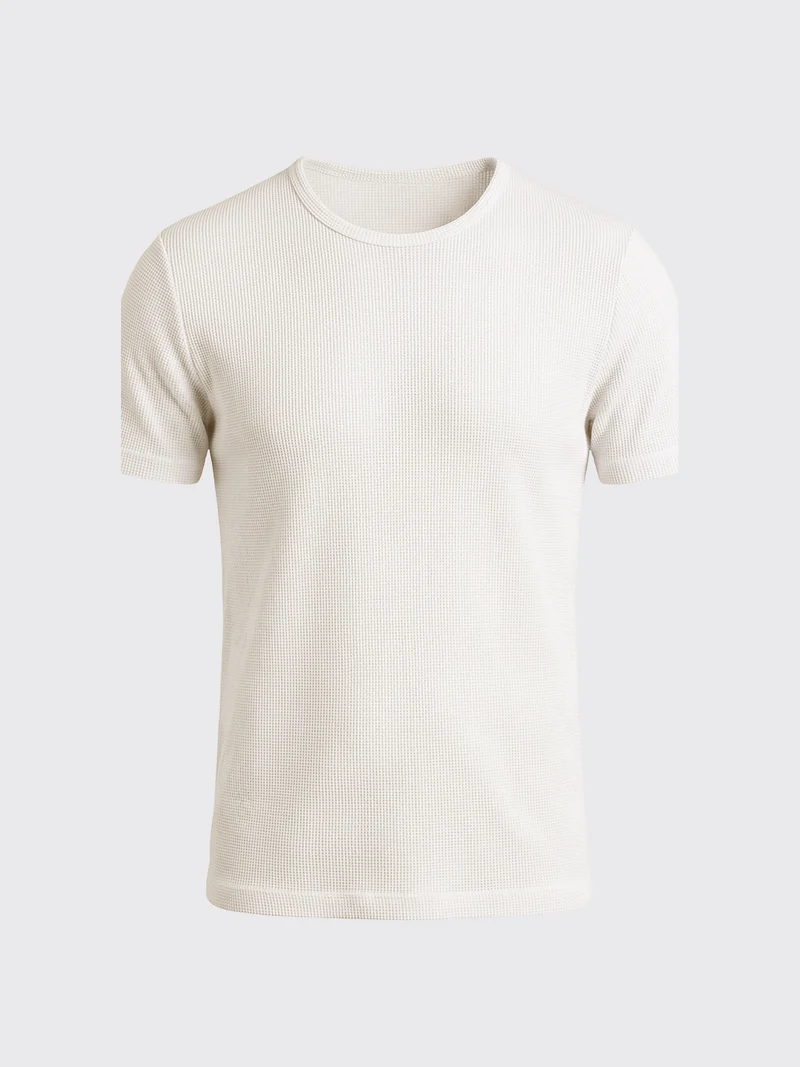 WAFFLE MERINO T-SHIRT