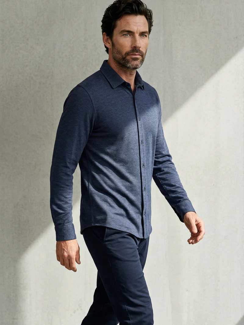 MERINO JERSEY SHIRT
