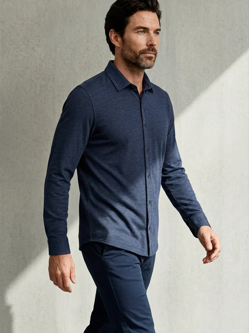 MERINO JERSEY SHIRT