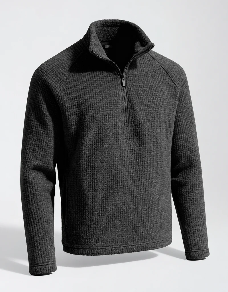WAFFLE MERINO FLEECE