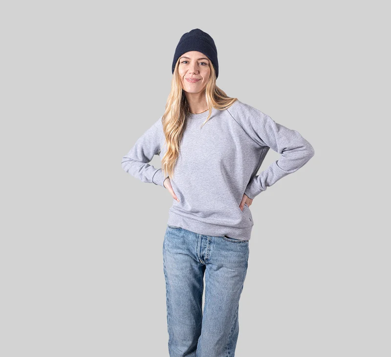 ESSENTIAL MERINO WOMAN SWEATSHIRT