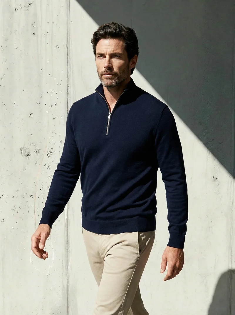 ULTRA MERINO ZIP PULLOVER